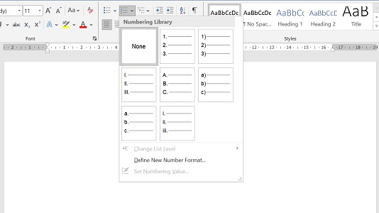 Memanfaatkan Bullets dan Numbering pada Microsoft Word