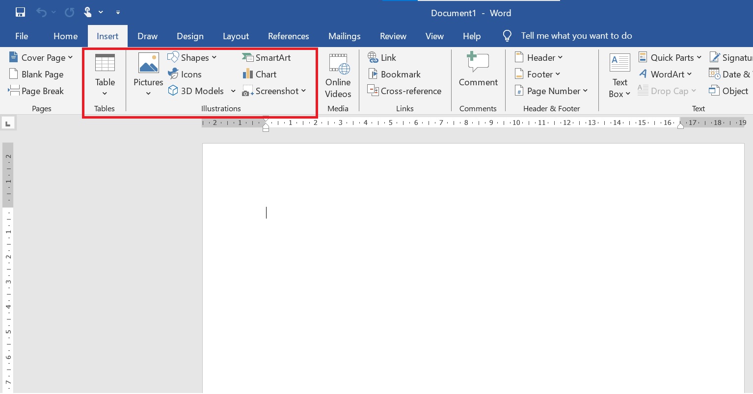 Menambahkan Elemen Visual di Microsoft Word